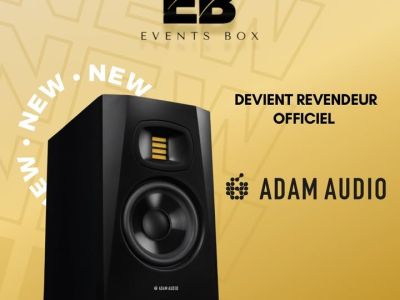 Events Box devient revendeur officiel @adam_audio 🔉
Une marque de référence mondiale pour le monitoring !
De la petite D3V à la série S, en passant par la T...