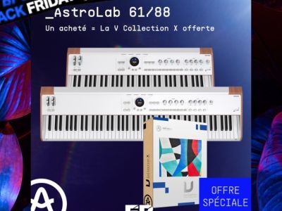 C’est le #blackfriday chez @events_box_shop !
@arturia_official propose une promotion exclusive sur l’AstroLab 61 et 88 !!
Pour l’achat d’un des deux...